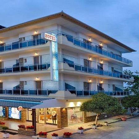 Kymata Hotel Paralía Exterior foto