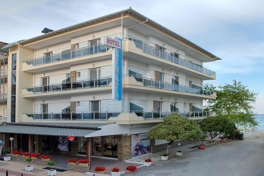 Kymata Hotel Paralía Exterior foto